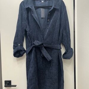 NWT Tommy Hilfiger Navy Dress Sz 16 $99 MSRP